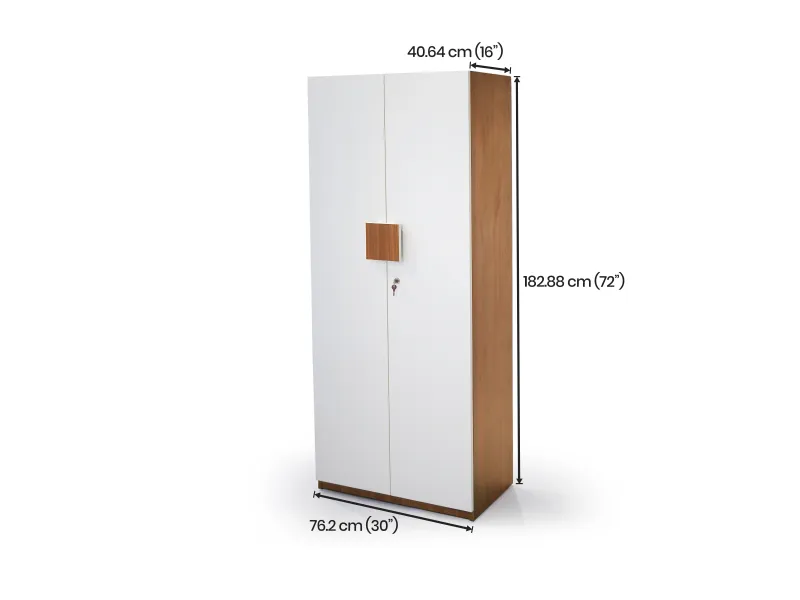 Luna Double Door Wardrobe